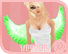 *T* Green Angel Wings