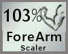 Scaler 103% ForeArm M A