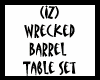 Wreck Barrel Table Set
