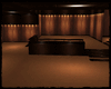 Modern wooden room