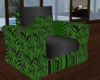 Green Zebra Chair