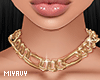 ♕Gold Chain Necklace