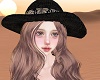 boho hat hair bk choco