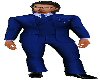 *F BLUE FULL SUIT
