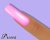 Nails Pink Glitter