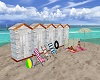 Beach Hut Scene