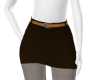 Corduroy Miniskirt brown