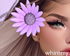 Lavender Hair Flower