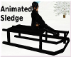 Black sledge animated