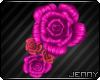 *J Pink Hair Roses