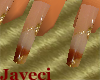 !]J[MochaCreme Nails