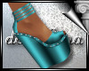 d3✠ Teal Wedges