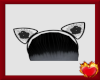 Black Rose Cat Headband