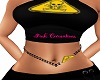 Caution Belly Chain