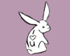 I <3 U Bunny Sticker
