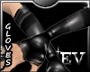 EV Black Rubber Gloves 2