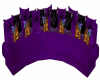 Lg Purple Halloween Couc