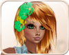 !NC Tiki Hair Flower Grn