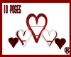 Valentine Hearts 10 Pose