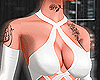White Bodysuit + Tattoos