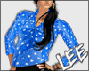. Dots Top in Blue!