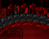 (ash)red/black couche