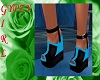 Wedge Sandals [blk-blu]