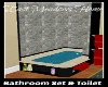 Bathroom Set w/Toilet EM