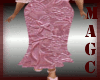 Pink elegant mid skirt