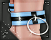!S Anklets Cuff BabyBlue