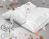 White Leather Cushion