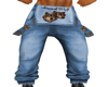 Cust SmackWolf Overalls