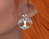 elven tree earrings