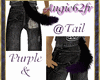 @tail purple and black