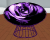 purple rose cuddle chair
