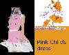 kids pink dress