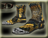 (D) Snake Skin Boots