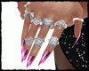 Pink Nails & Rings