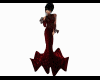 Red Dragonskin Gown