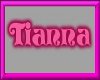 [KS]TIANNA NAME PLATE