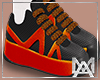 Neon Orange Sneakers