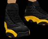 Sneakers- Black/Yellow