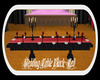 Wedding Table Black- Red