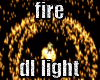 Fire dj light