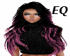 EQ Tonya pink/black hair