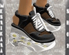 Wedges Blk Daisy Kicks
