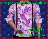 *ZD* Purple Leafy Shirt