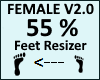 Feet Scaler 55% V2.0