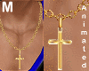 golden chain&cross ANI M
