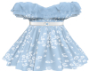 Zoey Blue Flower Dress